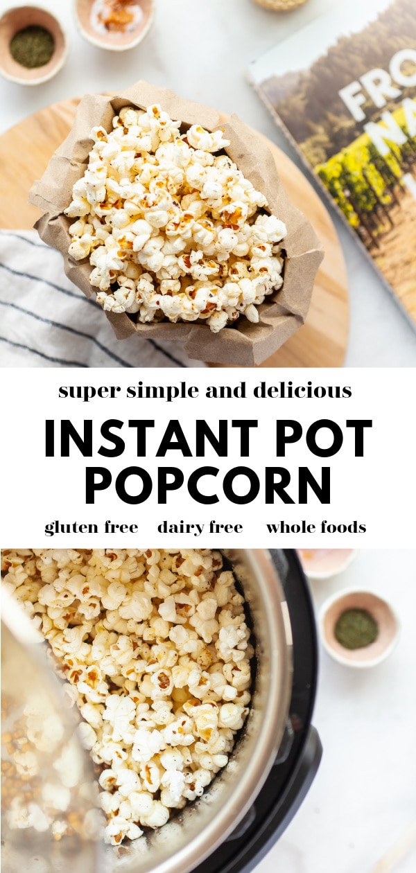 Perfect Instant Pot Popcorn pin 2