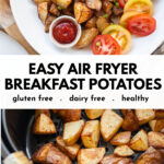 Crispy Air Fryer Breakfast Potatoes pin 2
