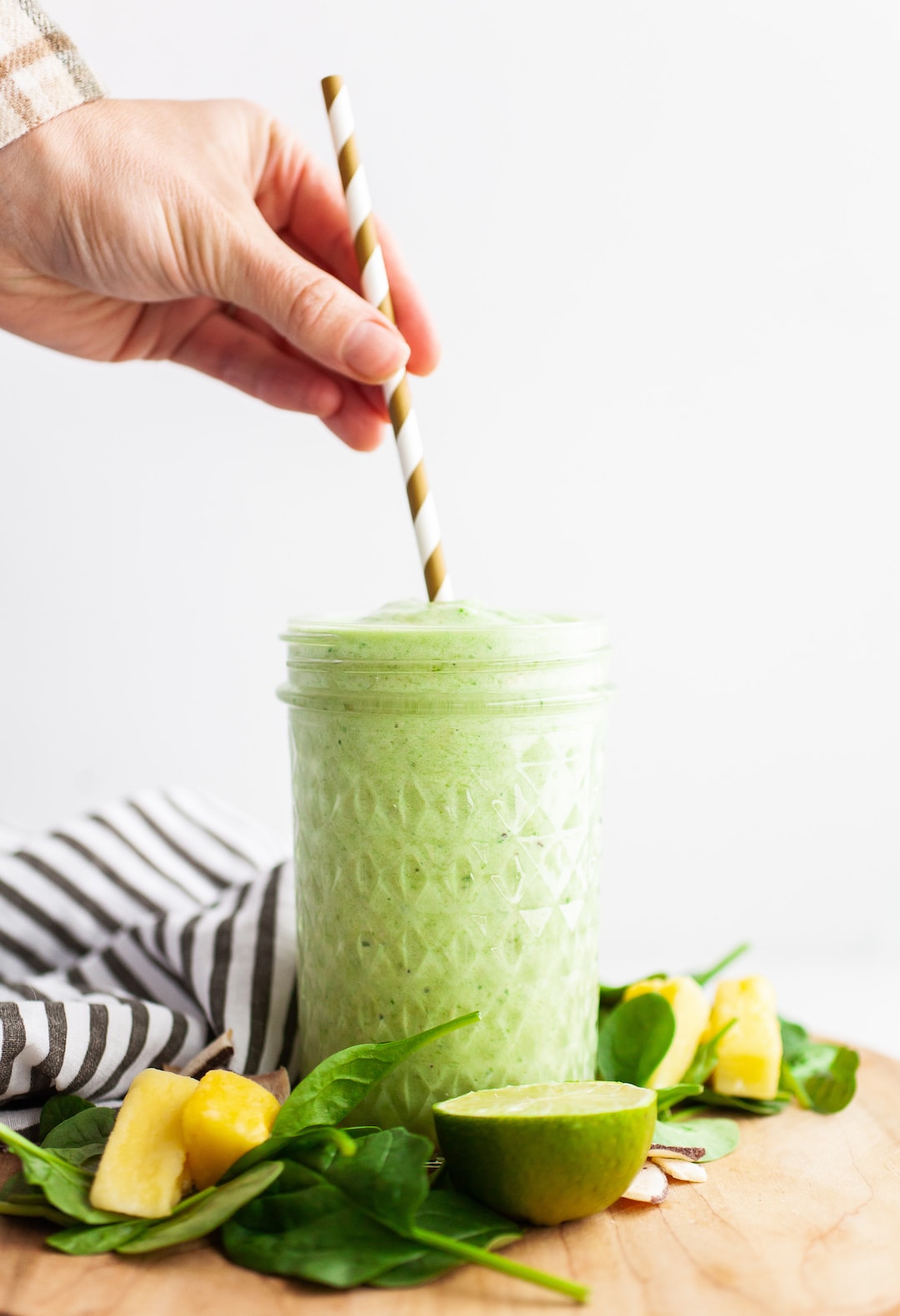 A Pineapple Weight Loss Smoothie with Balance in Mind