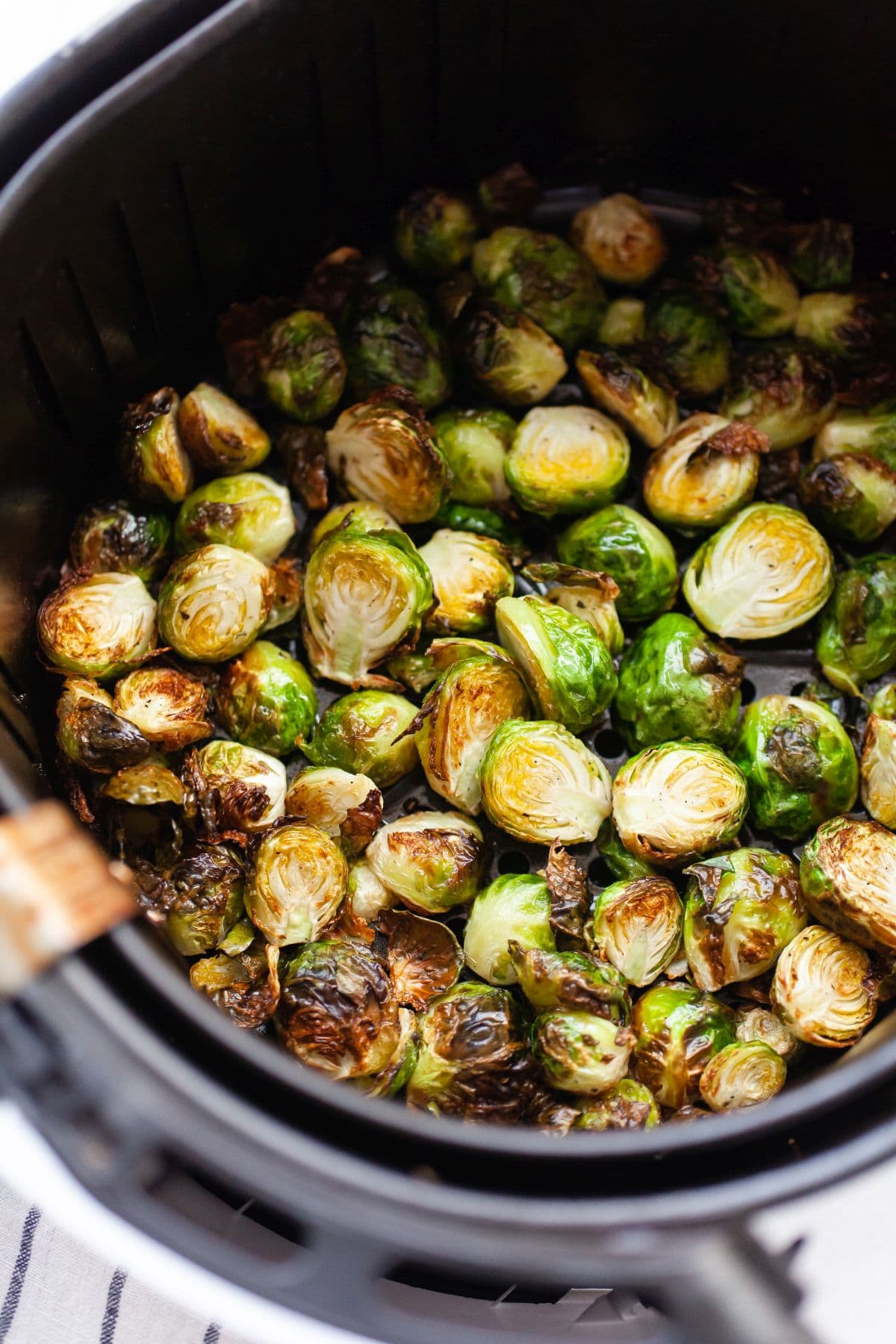 Air Fryer Brussel Sprouts with Honey Lemon Dressing Step 9