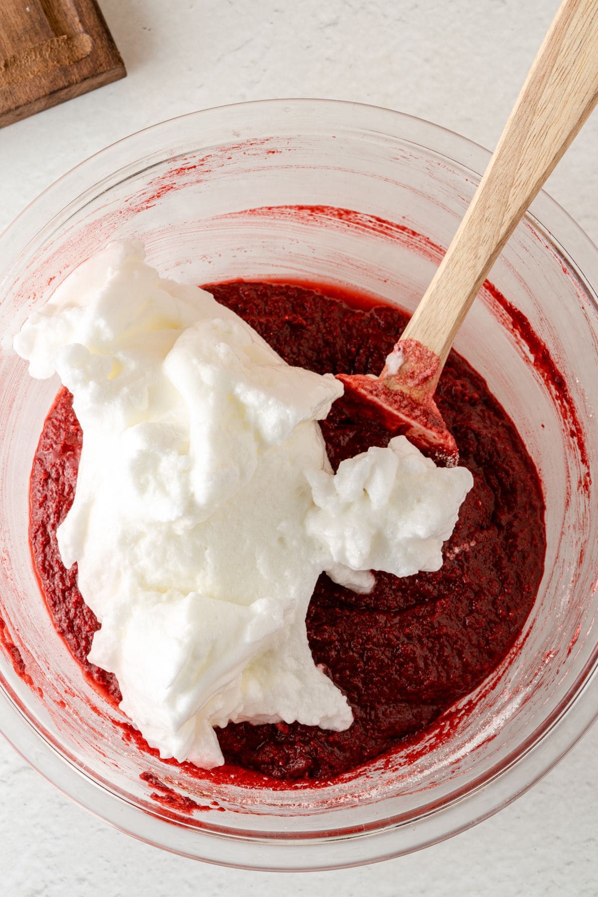 Almond Flour Red Velvet Sheet Cake Step 11