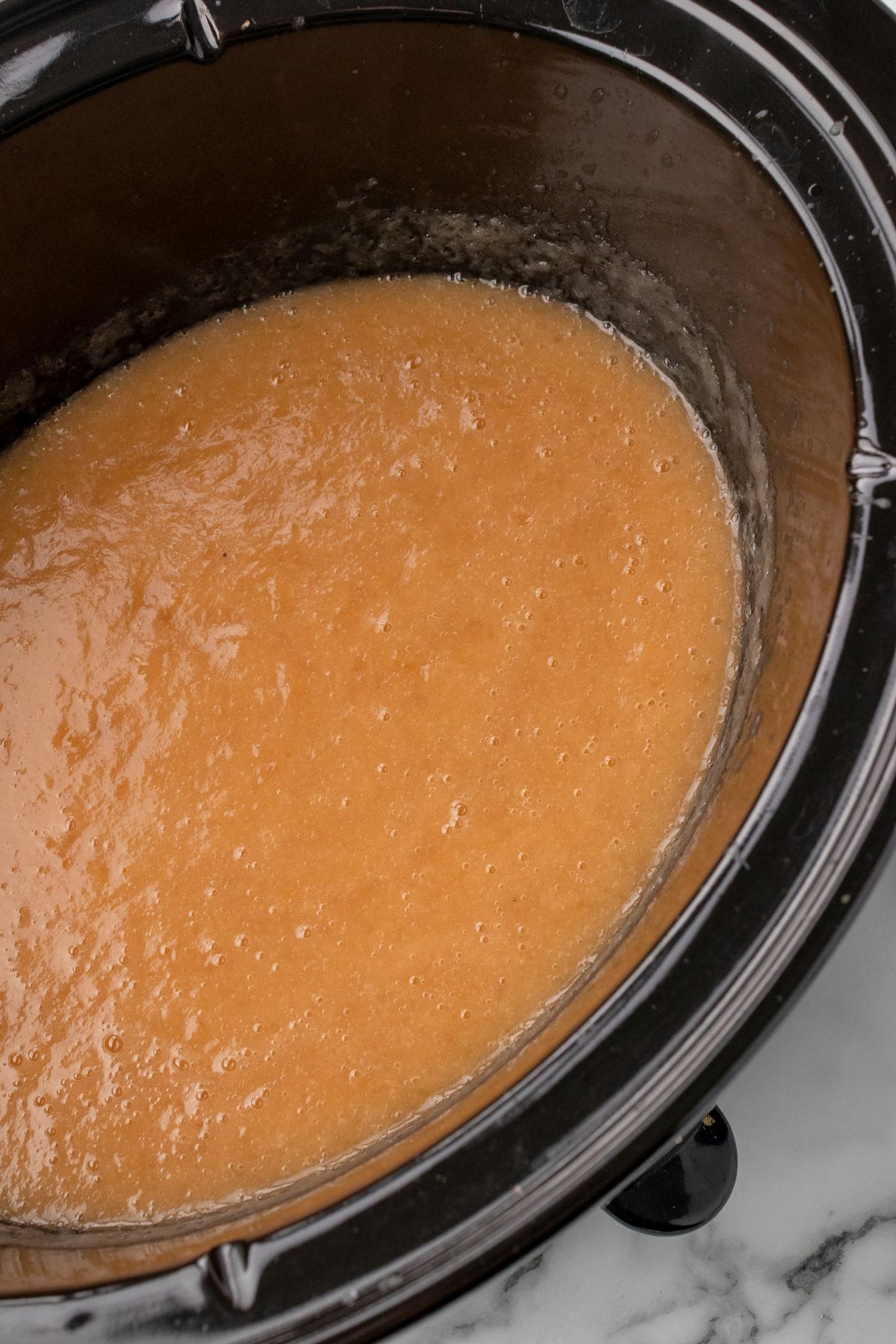 Crock Pot applesauce step 8