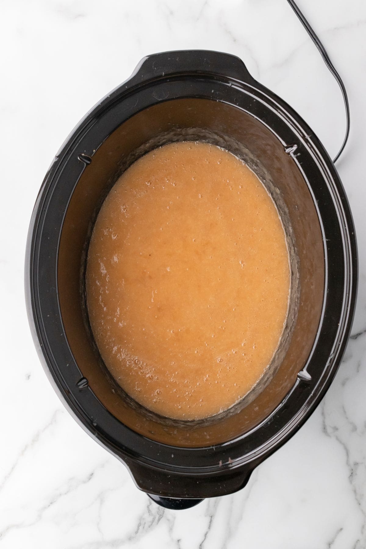 Crock Pot applesauce step 7