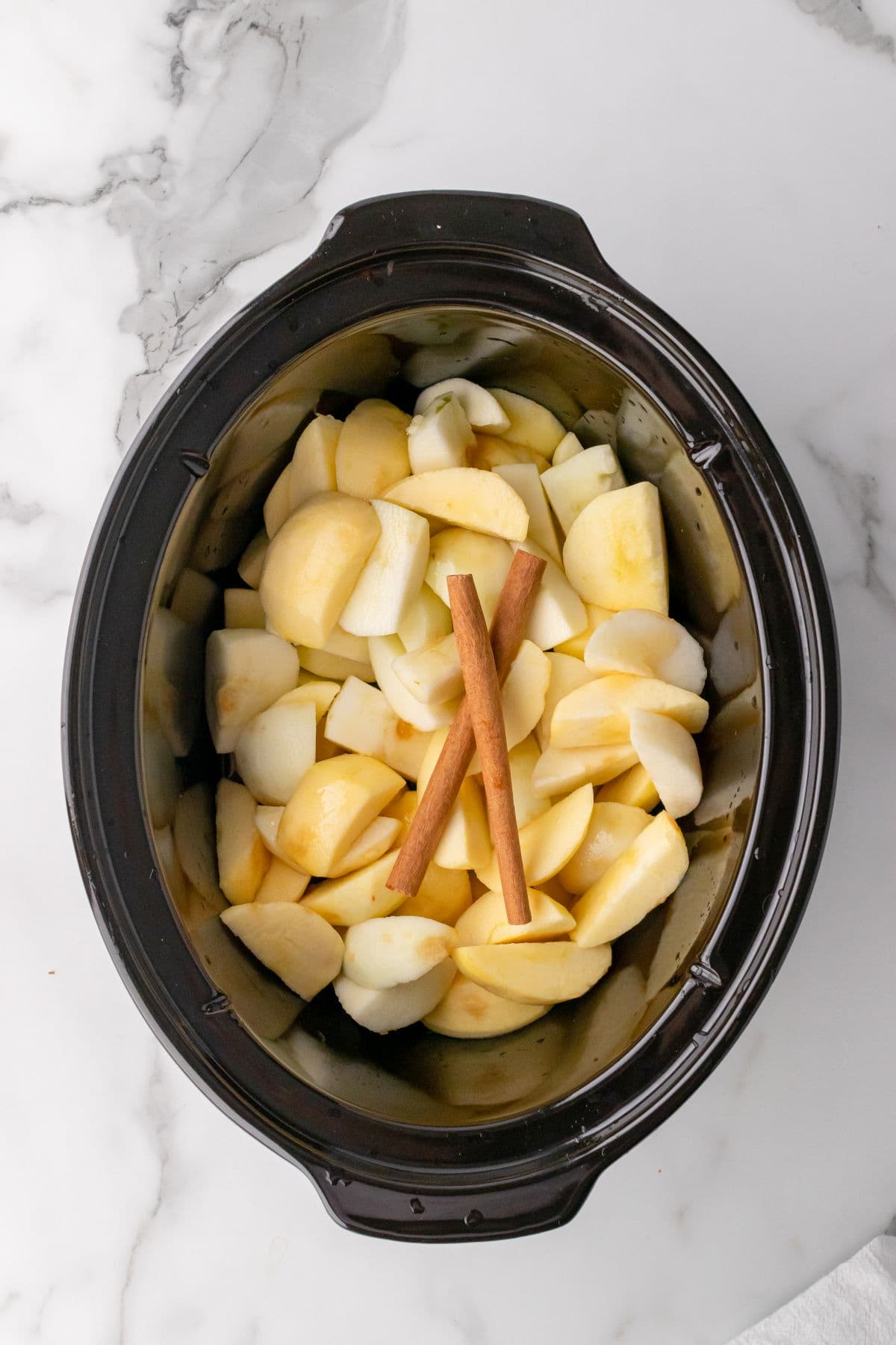 Crock Pot applesauce step 4