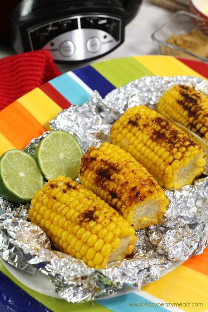 Vegetarian Crock Pot Mexican Street Corn