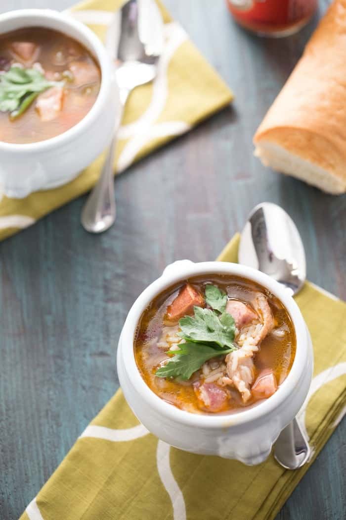 Gluten-Free Red Beans and Rice Soup