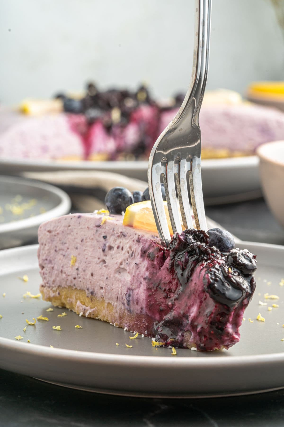 No-bake Blueberry Cheesecake 12