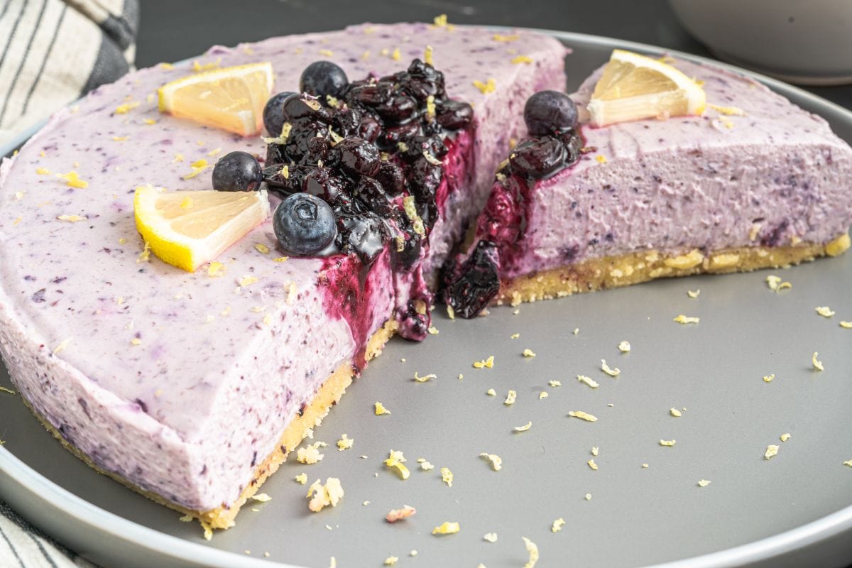 No-bake Blueberry Cheesecake 9