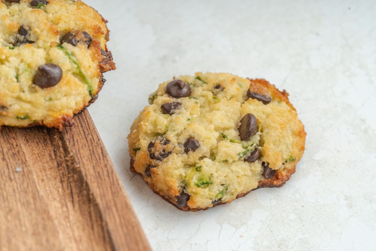 Almond Flour and Zucchini Chocolate Chip Cookies 10