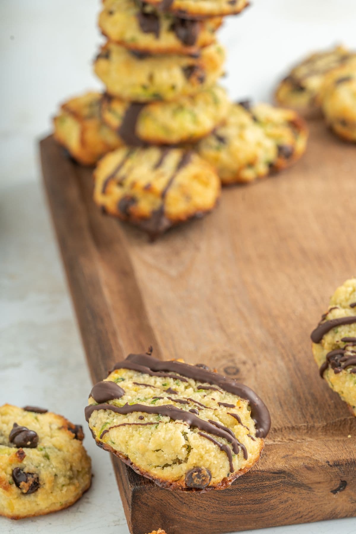 Almond Flour and Zucchini Chocolate Chip Cookies 11