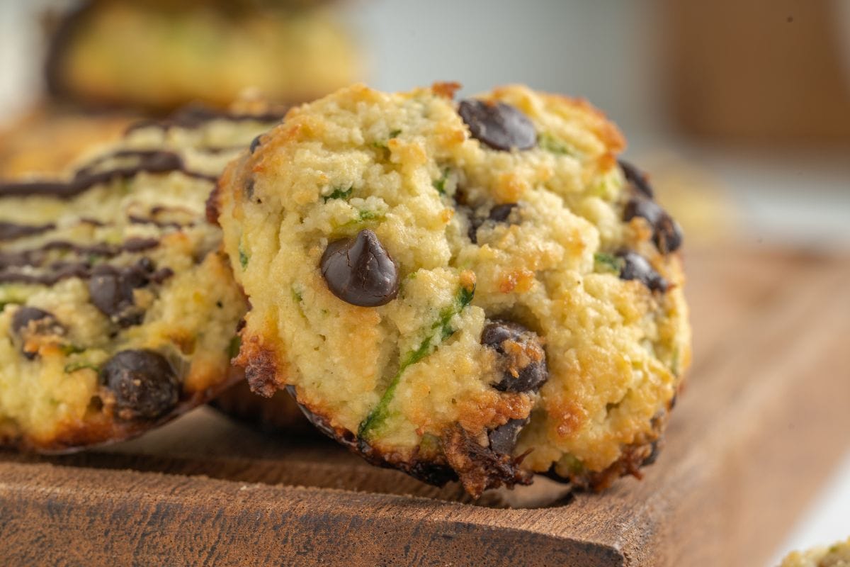 Almond Flour and Zucchini Chocolate Chip Cookies 13