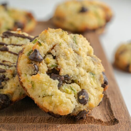 Almond Flour and Zucchini Chocolate Chip Cookies 3