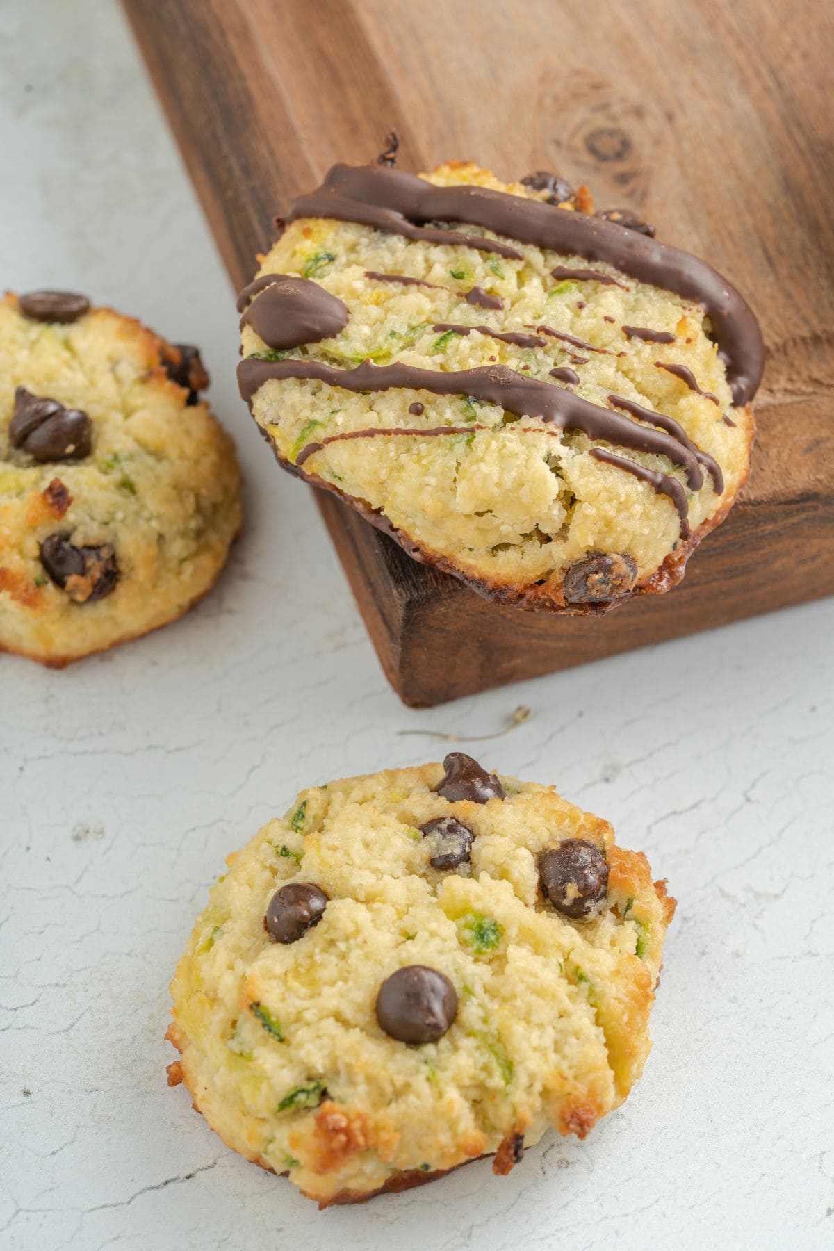 Almond Flour and Zucchini Chocolate Chip Cookies 4
