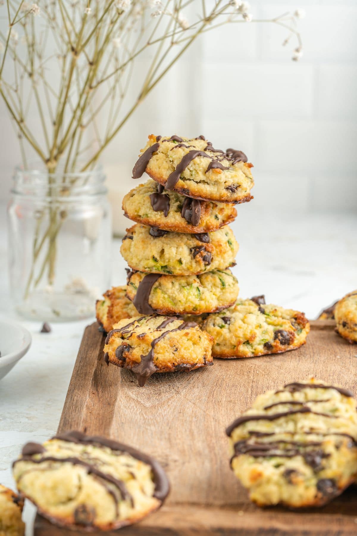 Almond Flour and Zucchini Chocolate Chip Cookies 7