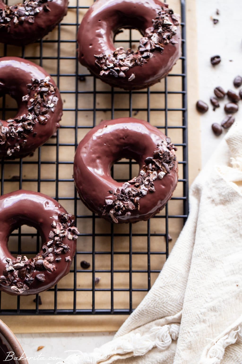 Gluten-Free Baked Coffee Donuts