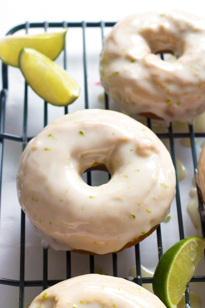 Gluten-Free Key Lime Donuts