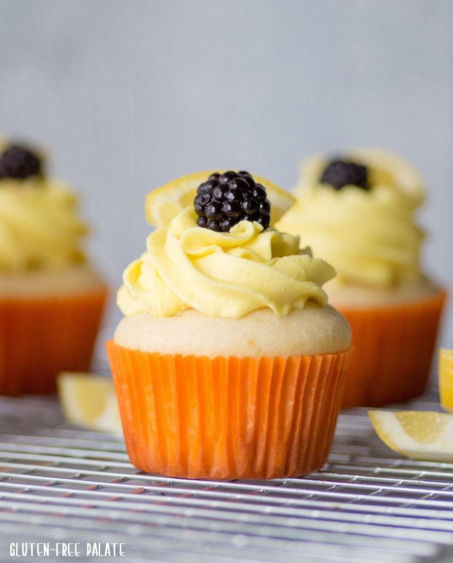 Lemon Gluten-Free Cupcakes