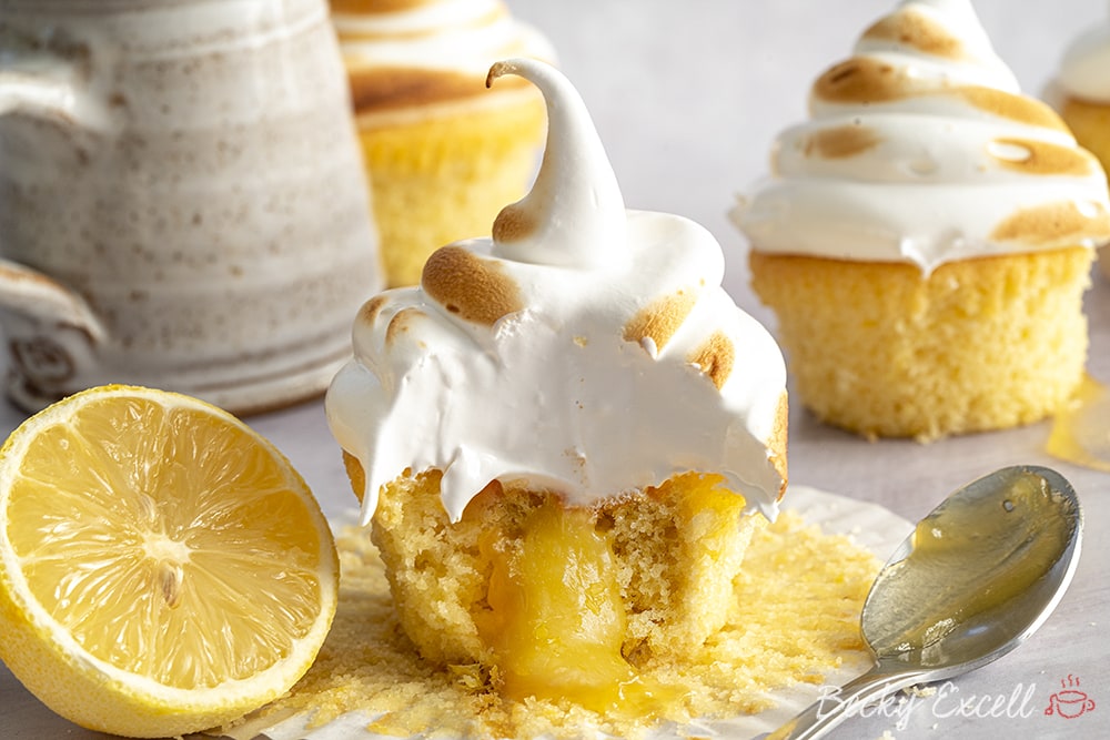 Lemon Meringue Gluten-Free Cupcakes