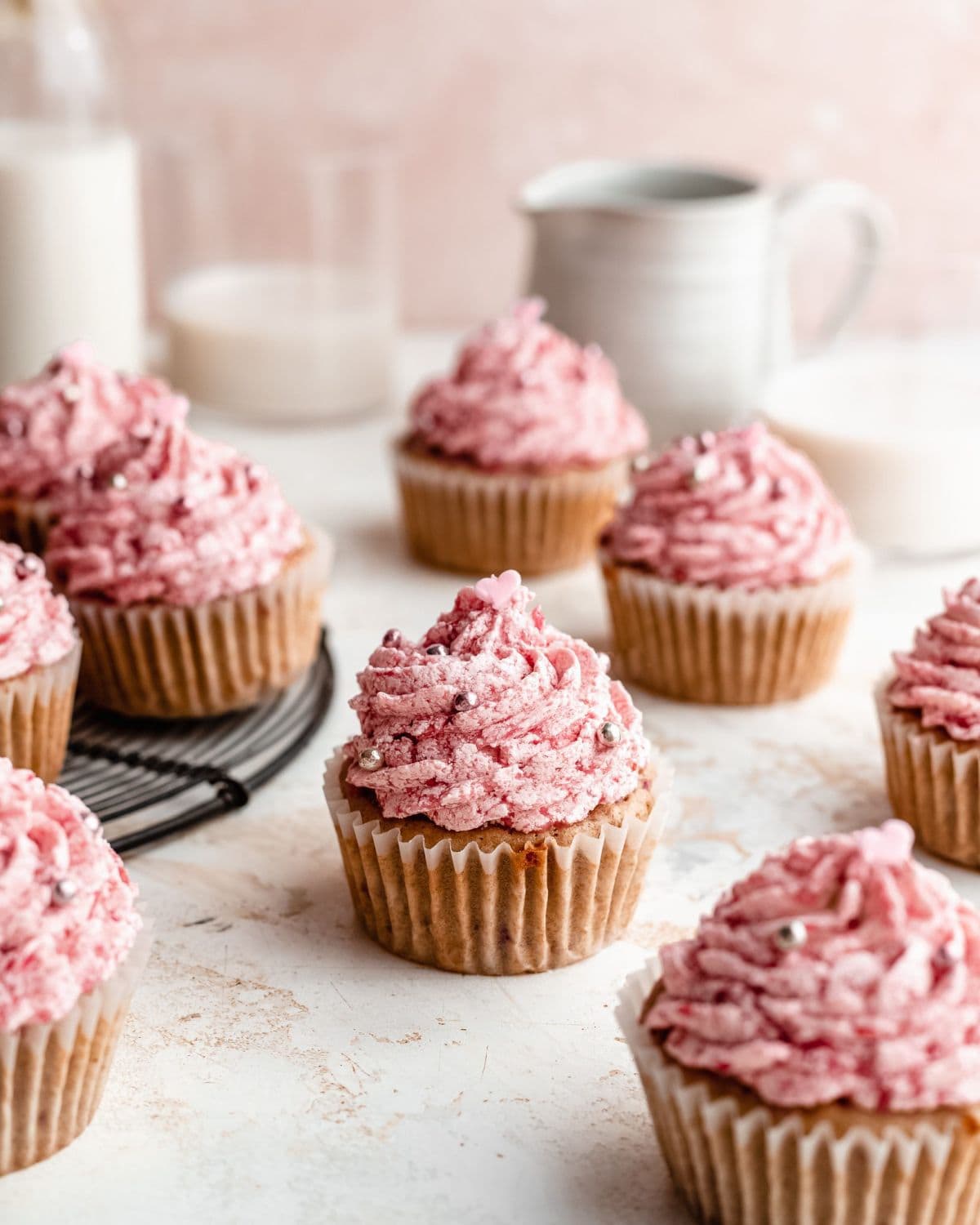 Raspberry Gluten-Free Cupcakes