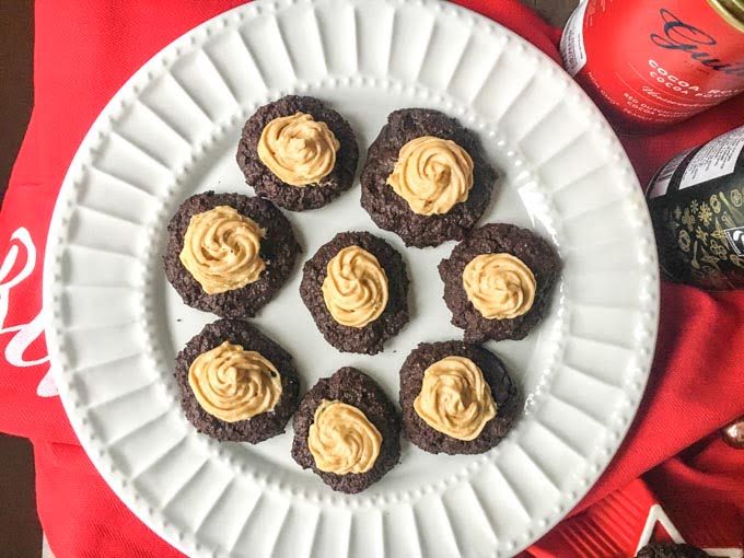 Low Carb Chocolate Peanut Butter Cookies