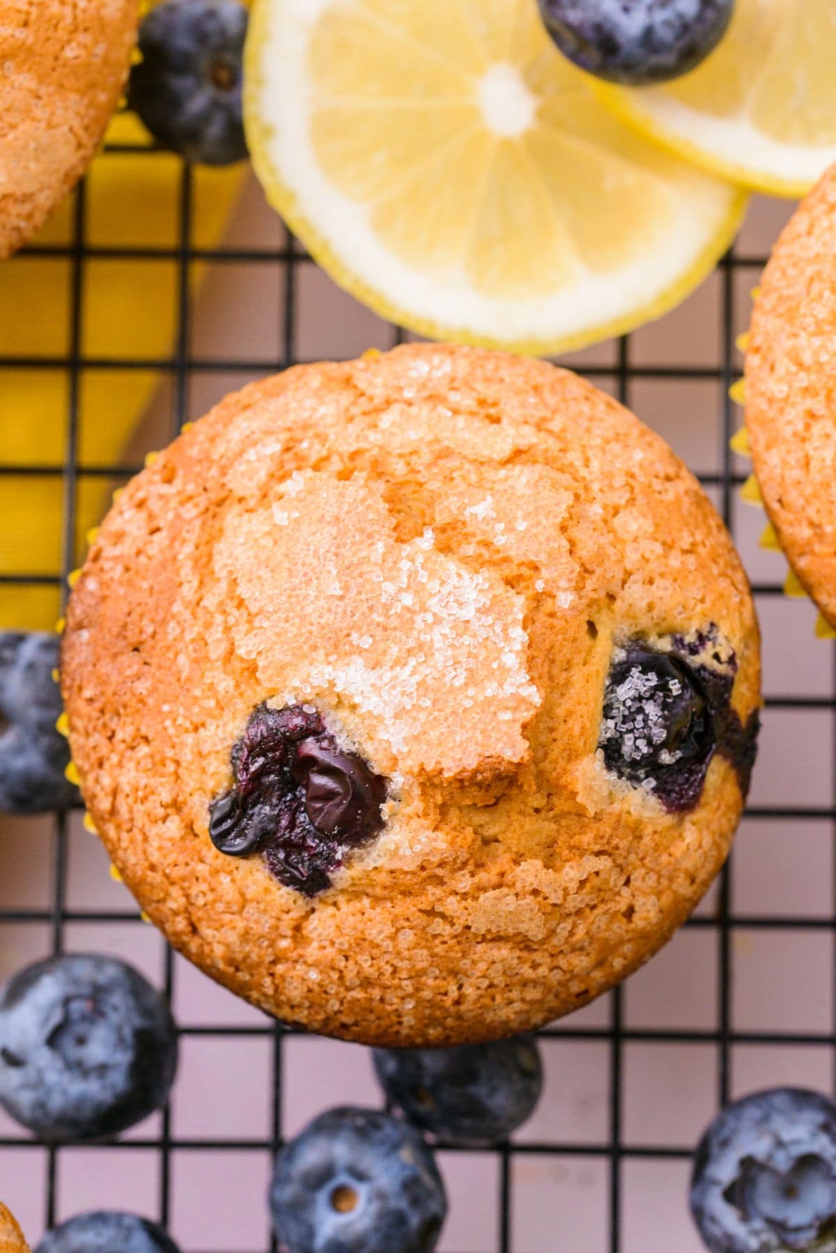 Lemon blueberry muffins 3