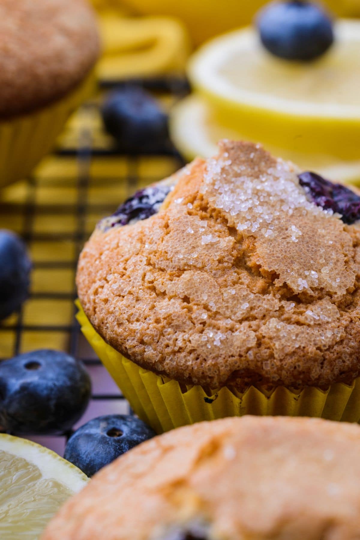 Lemon blueberry muffins 8