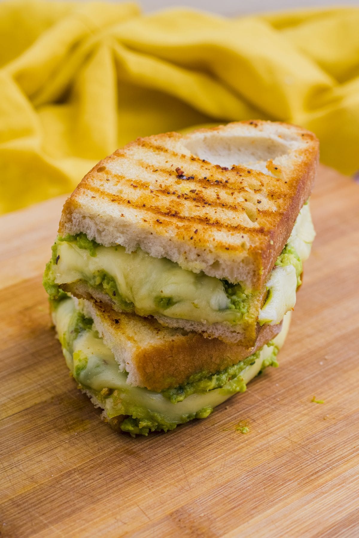 Avocado grilled cheese 1
