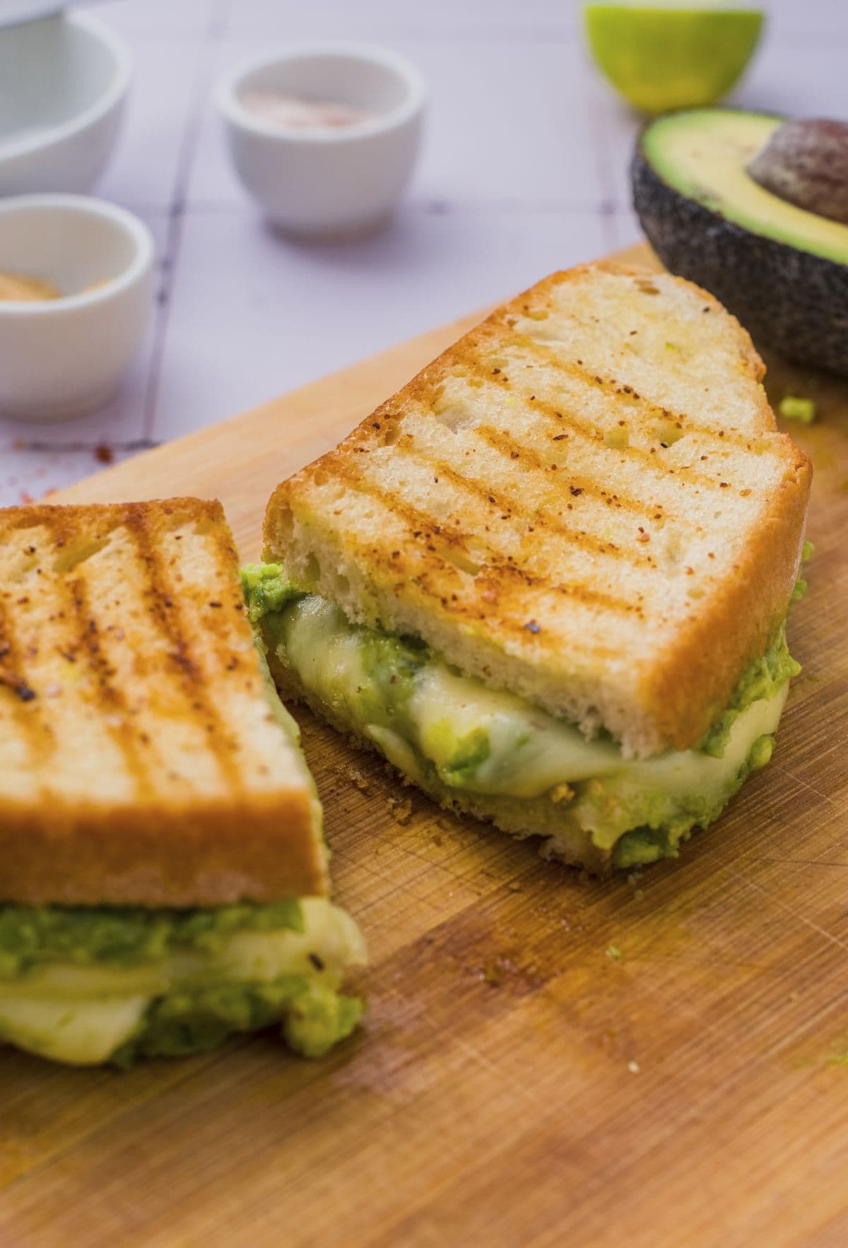 Avocado grilled cheese 2