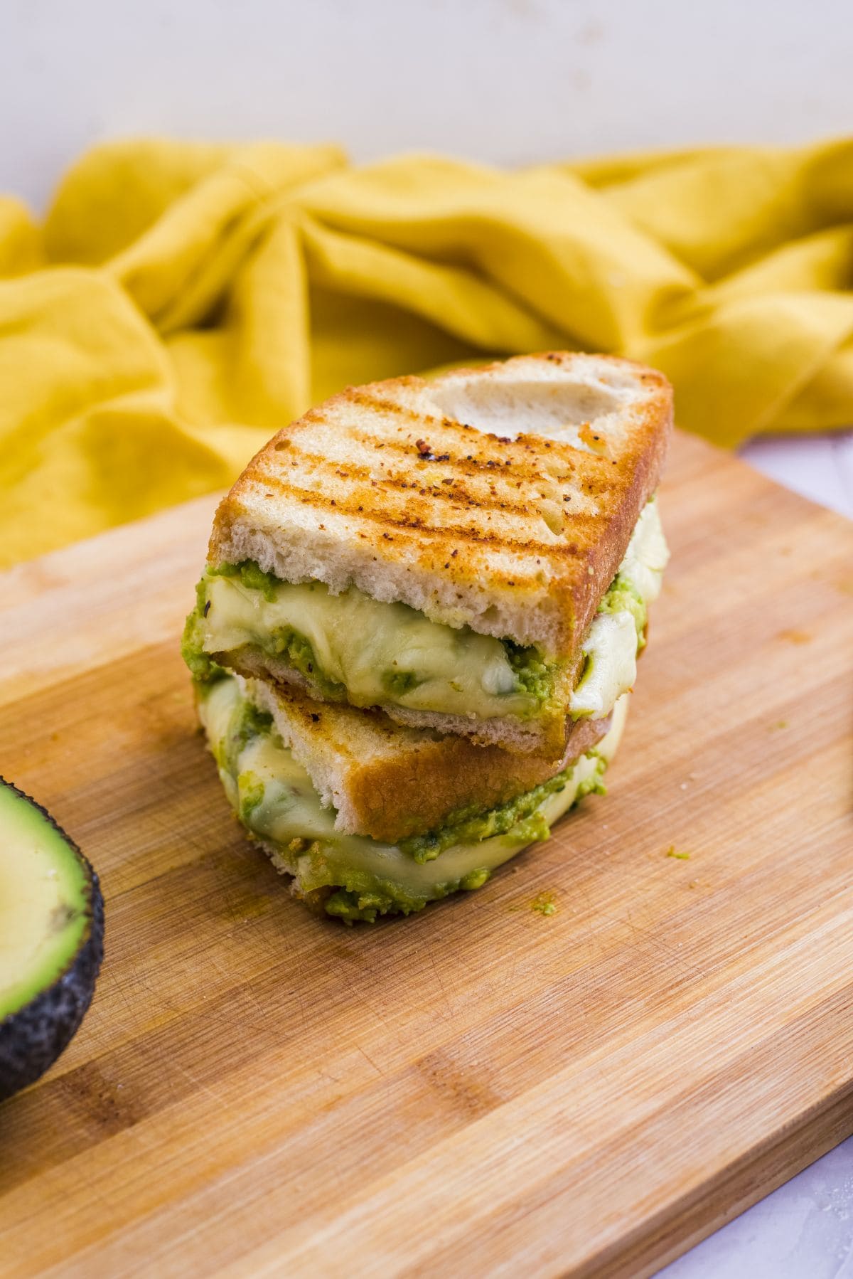 Avocado grilled cheese 3