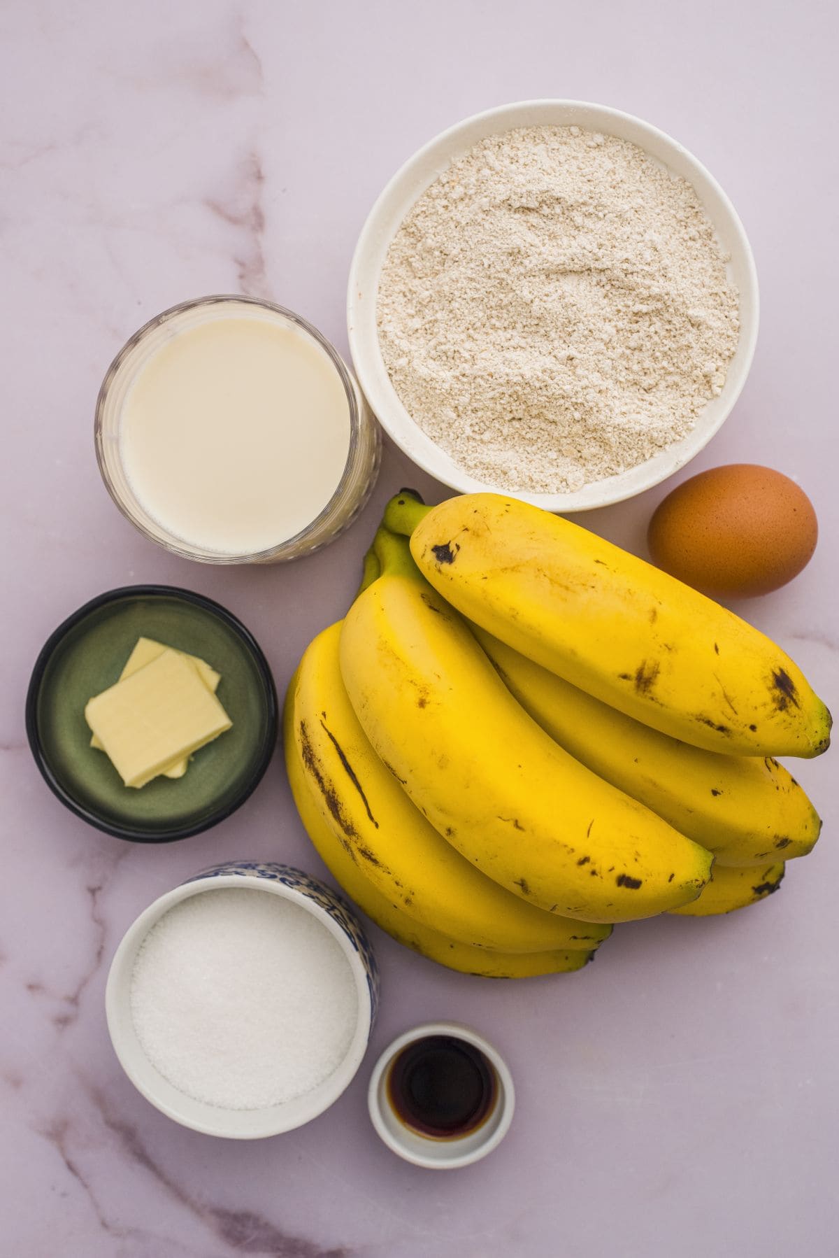 Banana oatmeal pancakes ingredients