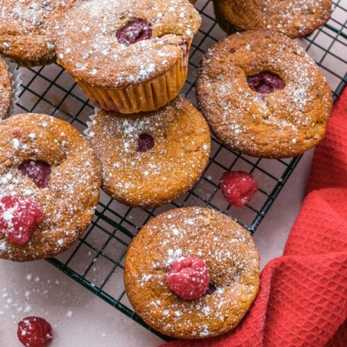 Raspberry muffins 2